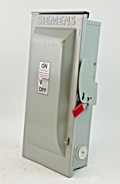 SIEMENS - HNF363R - RAINPROOF ENCLOSED SWITCH-3 POLE, 100A, 600 VAC, 600 VDC, 3R