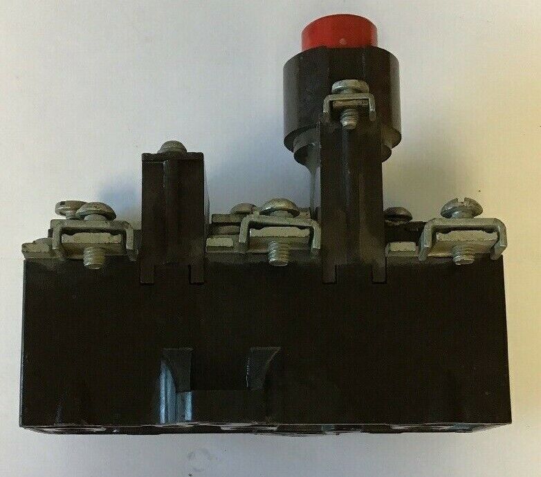 CUTLER HAMMER 10176H71G/10-3251-2 OVERLOAD PUSHBUTTON RELAY RESET 600V