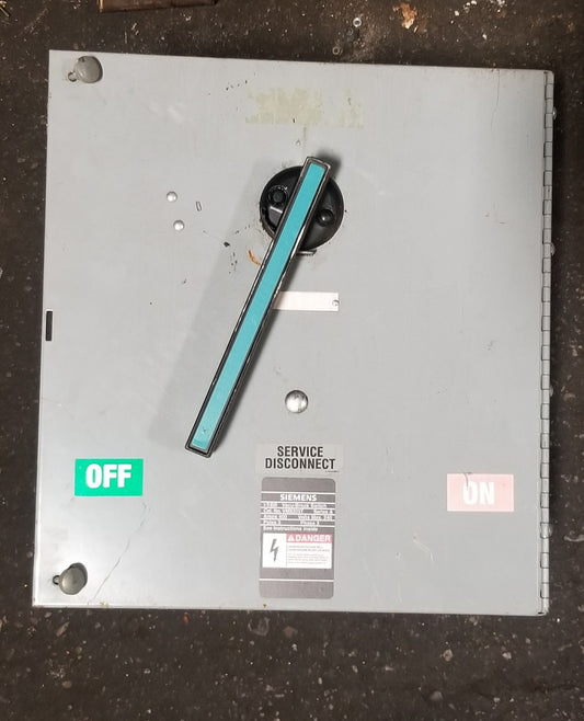 ITE SIEMENS VMS VMS325T 400 AMP 240V FUSIBLE PANEL PANELBOARD SWITCH