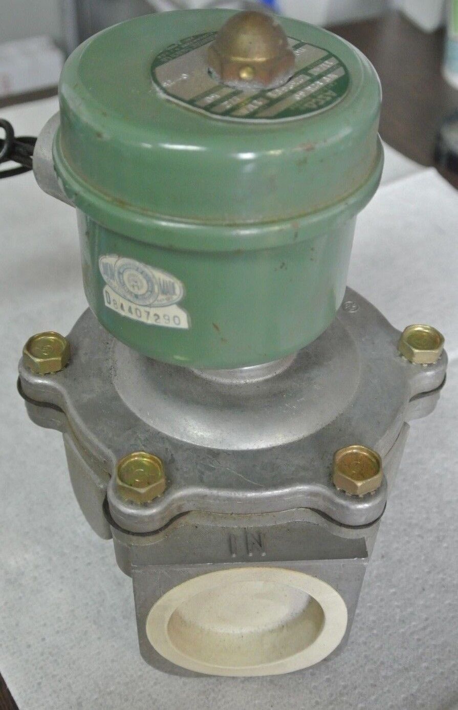 ASCO WP8215 60 - VALVE - 1-1/4" PIPE, 1-1/4" ORIFICE, 17.2W, 0-26psi, 110/25