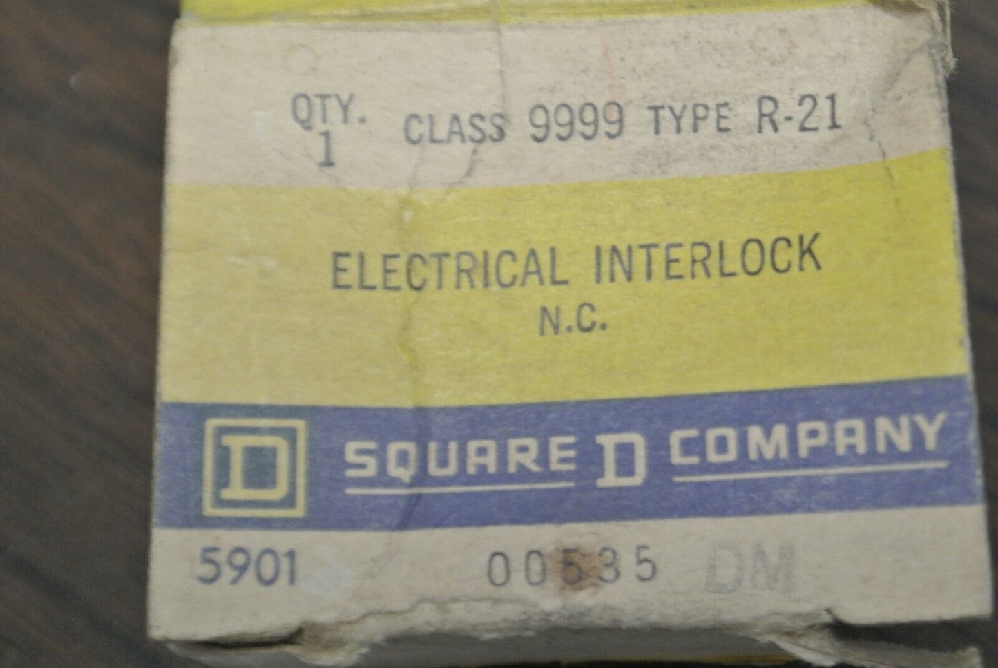 SQUARE D / 9999 R-21 ELECTRICAL INTERLOCK / NEW SURPLUS
