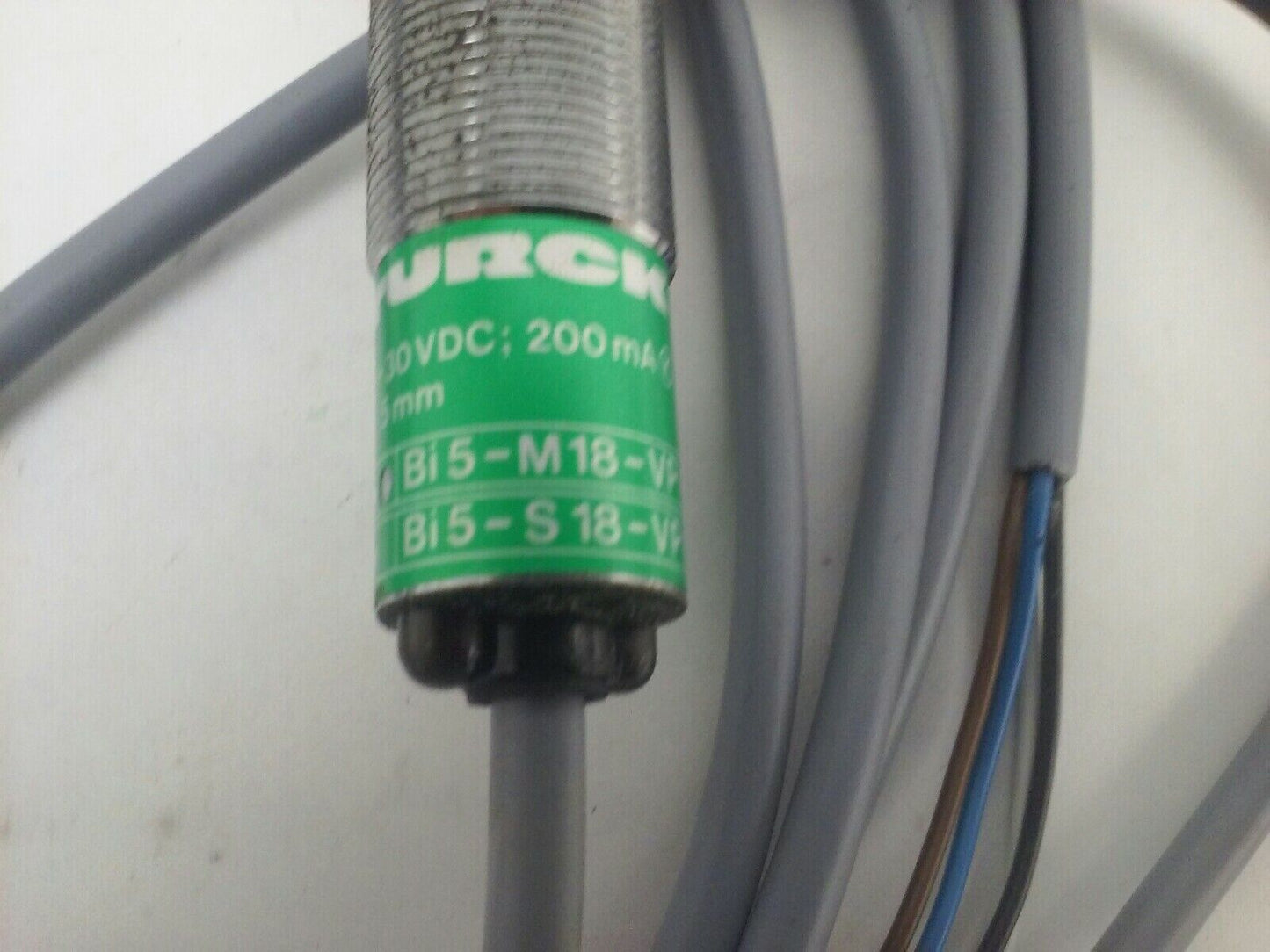 TURCK Bi5-M18-VP6X PROXIMITY SWITCH 10-30VDC 200mA 5mm