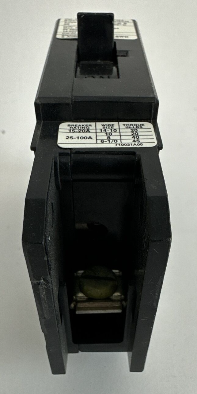 SIEMENS BQCH1B020 CIRCUIT BREAKER 20AMP 277VAC 1POLE