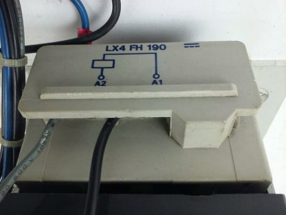 TELEMECANIQUE LC1FH43 CONTACTOR 3PH 600VAC 150HP 200A LA1F221 LX4 FH 190VDC