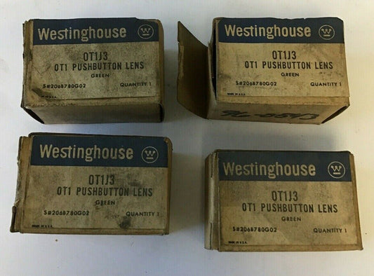 WESTINGHOUSE OT1J3 OT1 PUSHBUTTON LENS****LOTOF4****