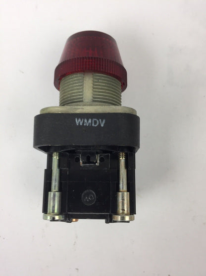 ALLEN BRADLEY 800T-P26 PILOT LIGHT 240V 50/60HZ