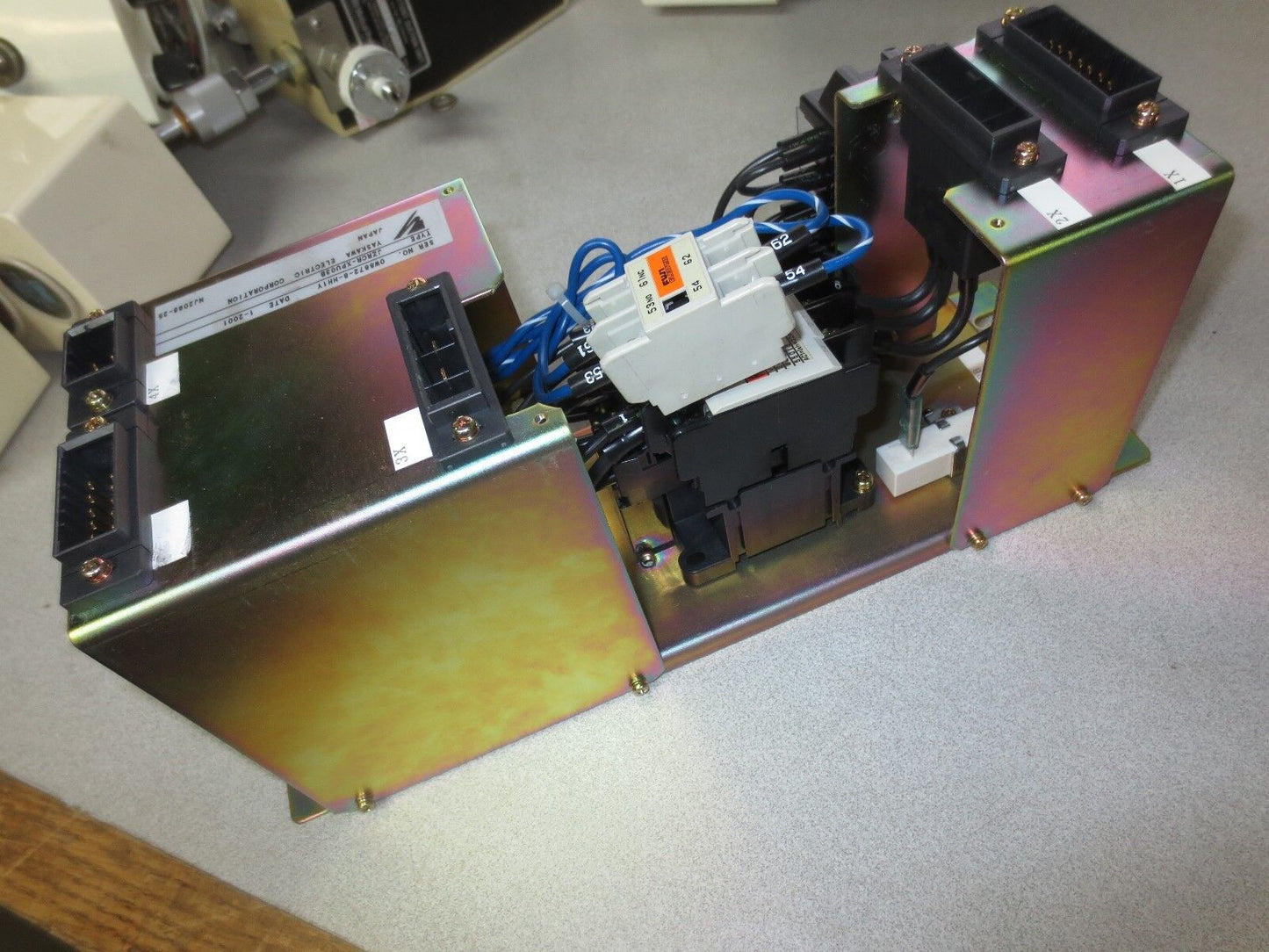 YASKAWA JZRCR-XPU03B SERVO POWER SUPPLY, ROBOTIC / CONTACTOR ASS'Y - NEW SURPLUS