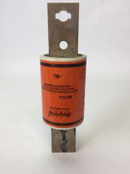 SHAWMUT AMPTRAP A4BX1200 CURRENT LIMITING FUSE 1200AMP 600VAC TYPE 55AE FORM 480