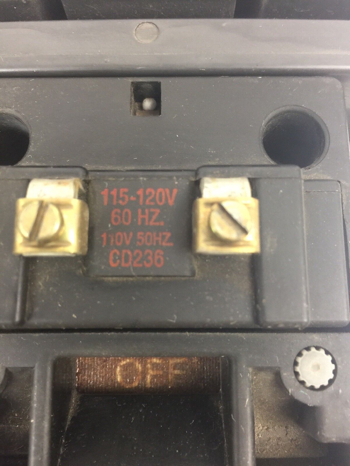ALLEN BRADELY 520E-DOD REVERSING STARTER 600VAC 90A SIZE 3 W/2 599-P3A POWER POL