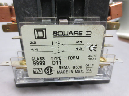 SQUARE D 8910 DPA 43 CONTACTOR / CONTROLLER 8910DPA43 Ser. B + 9999 D11