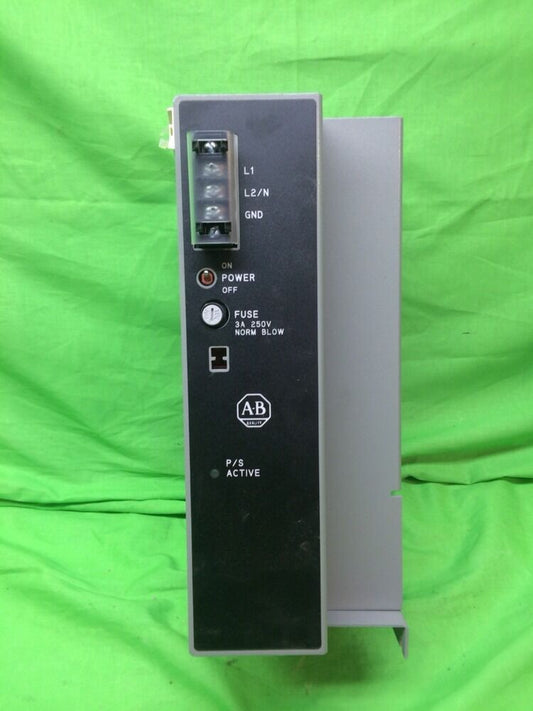ALLEN BRADLEY 1771-P7 120/220V POWER SUPPLY PLC SER. B