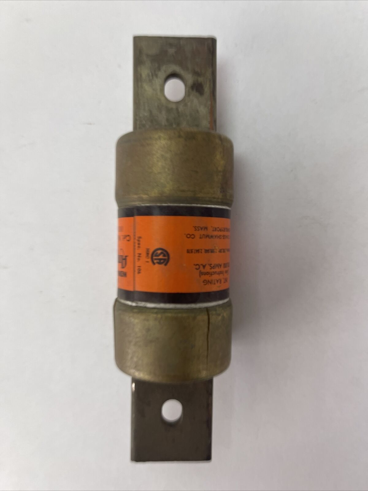 SHAWMUT A4J110 AMP-TRAP CURRENT LIMITING FUSE NEMA CLASS J 110AMP 600VAC