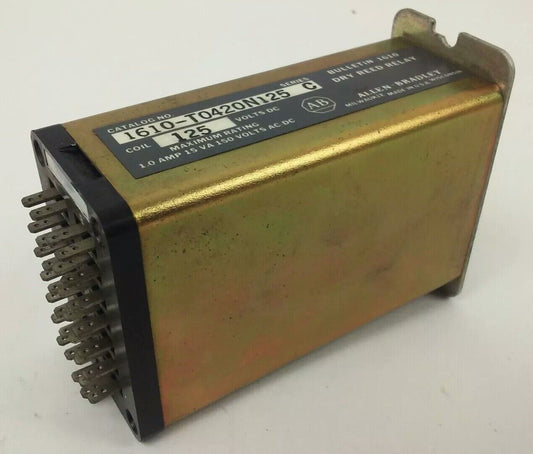 ALLEN BRADLEY, 1610-T0420N12, SER. C,DRY REED RELAY, 125VDC, 1A, 15VA,150V AC/DC