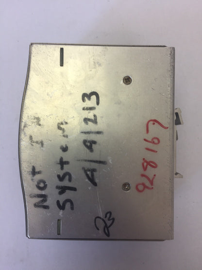 WEIDMULLER 8708670000 POWER SUPPLY INPUT 100-120VAC 200-240VAC OUTPUT 24VDC 5A