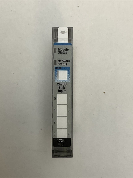 ALLEN BRADLEY 1734-IB8 INPUT MODULE SER D FW 3.022