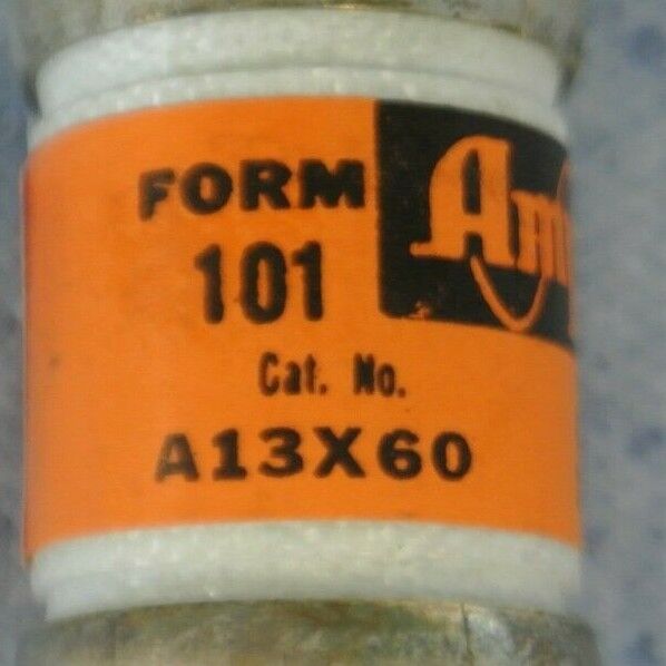 LOT of 5 / SHAWMUT A13X60 AMP-TRAP® FUSE / 60A / 130V