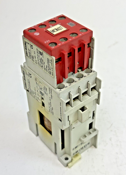 ALLEN-BRADLEY - 700S-CF620DJC SER. A - SAFETY CONTACTOR W/ 24 VDC COIL