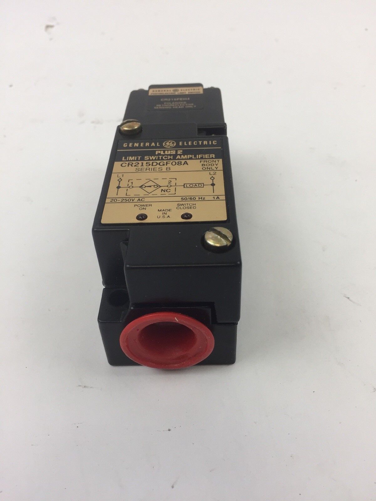 GE CR215PE108A4 PHOTOELECTRIC LIMIT SWITCH (CR215PEH4 & CR215DGF08A)