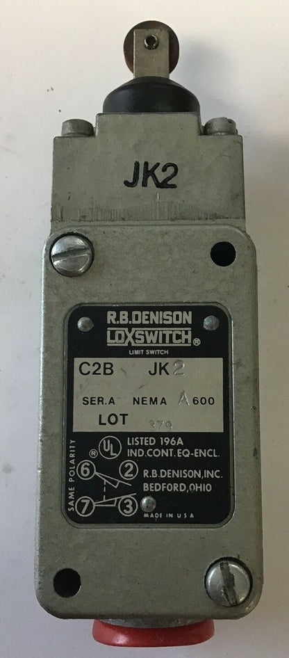 GOULD C2B JK2 LIMIT SWITCH SERIES A NEMA A600