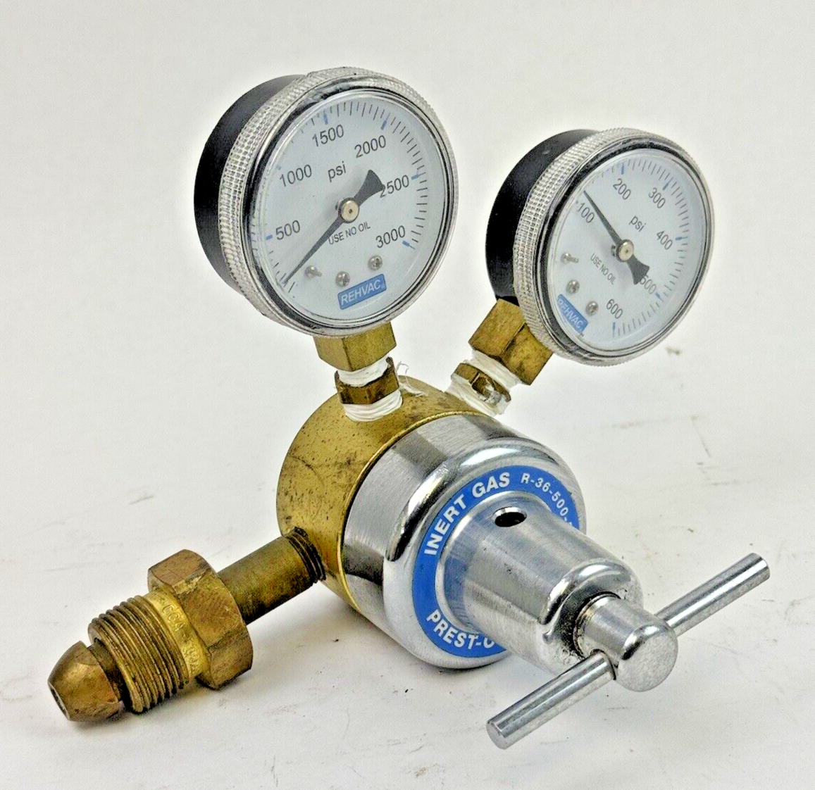 REHVAC/ PREST-O-LITE - R-36-500-580 - AIR PRESSURE REGULATOR FOR NITROGEN