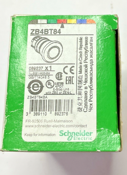 SCHNEIDER ELECTRIC ZB4BT84 PUSH/PULL BUTTON