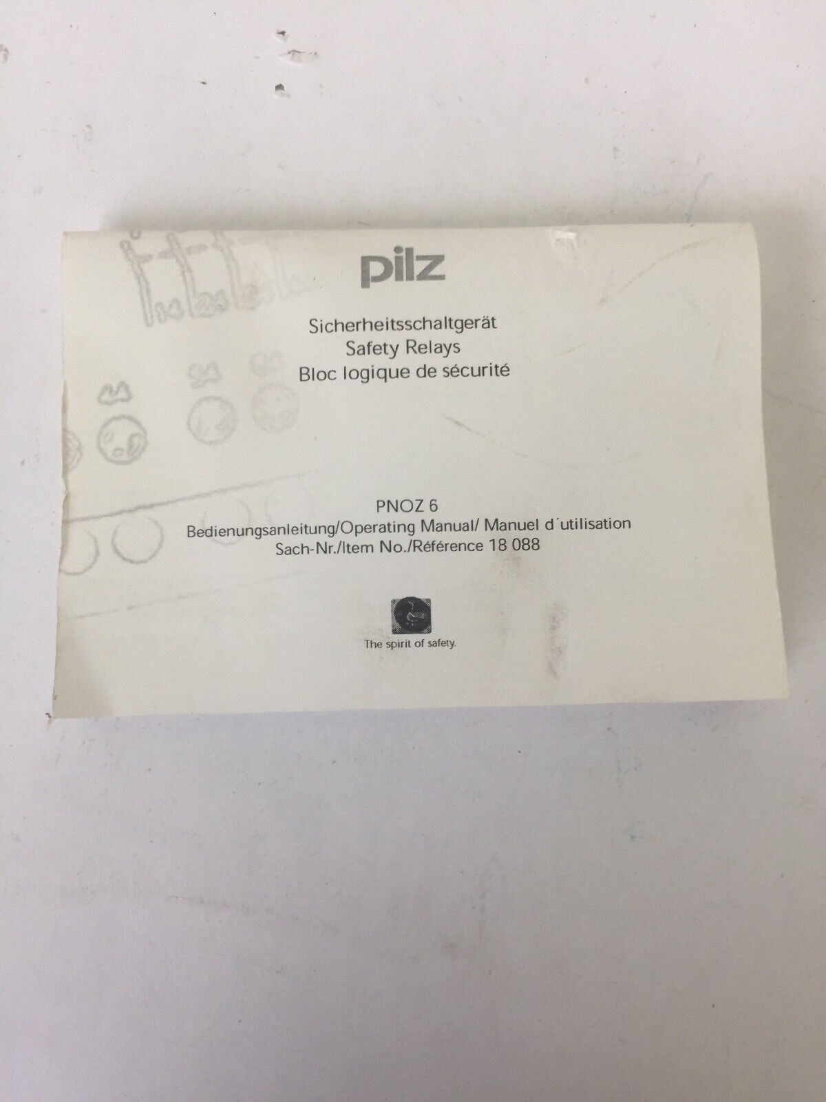 PILZ PNOZ 6 120VAC 6,0 VA 50-60HZ