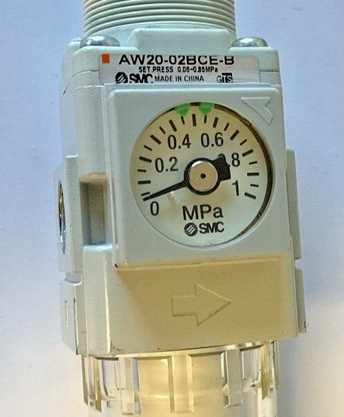 SMC AW20-02BCE FILTER REGULATOR 0.05-0.85MPA
