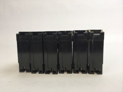 T & B C120 CIRCUIT BREAKER 20AMP 120/240VAC 1POLE (LOT OF 6)