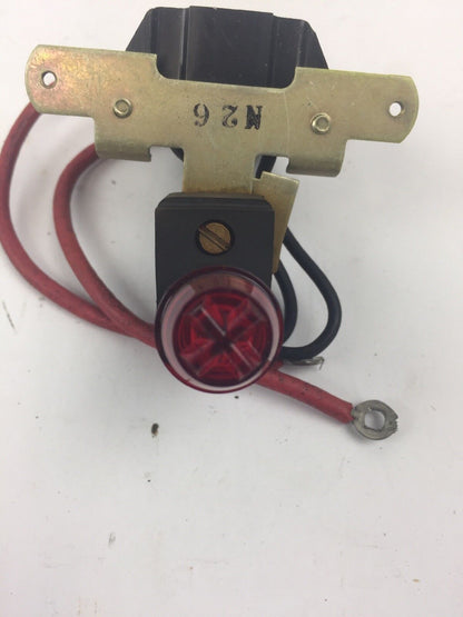 ALLEN BRADLEY 1481-N26 PILOT LIGHT KIT SWITCH MOUNT 120V 60HZ 110V 50HZ