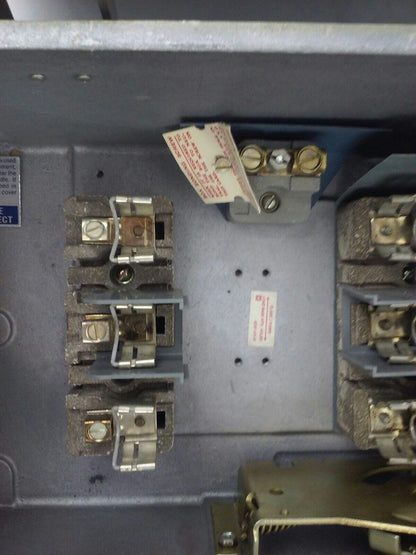 SQUARE D H362ND, H-362-ND, SER. D1,  H.D.SAFETY SWITCH, 60A, 277/480V, 3PH