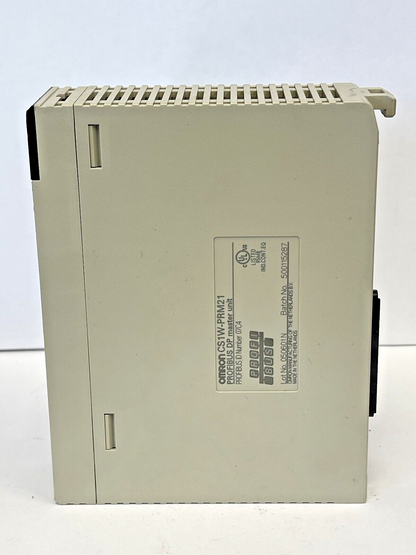 OMRON - CS1W-PRM21 *MISSING PLATE* - PROFIBUS DP MASTER UNIT - PROF. ID #07C4