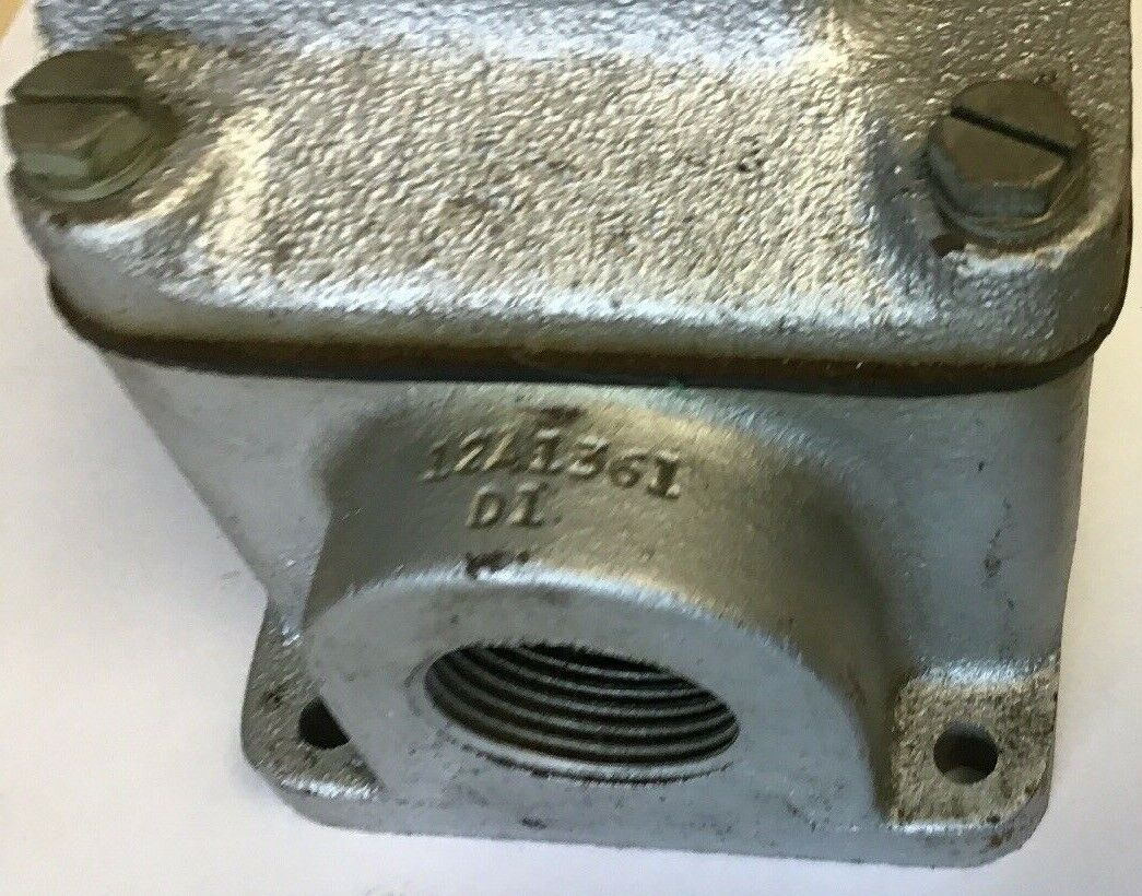 WESTINGHOUSE TYPE HDW PUSHBUTTON STATION 47A4254G18 600VOLTS