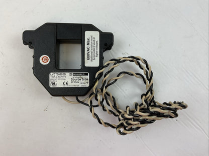 SQUARE D LVCT00102D CURRENT TRANSFORMER SPLIT CORE 100A:0.333V FS 600VAC 50/60HZ