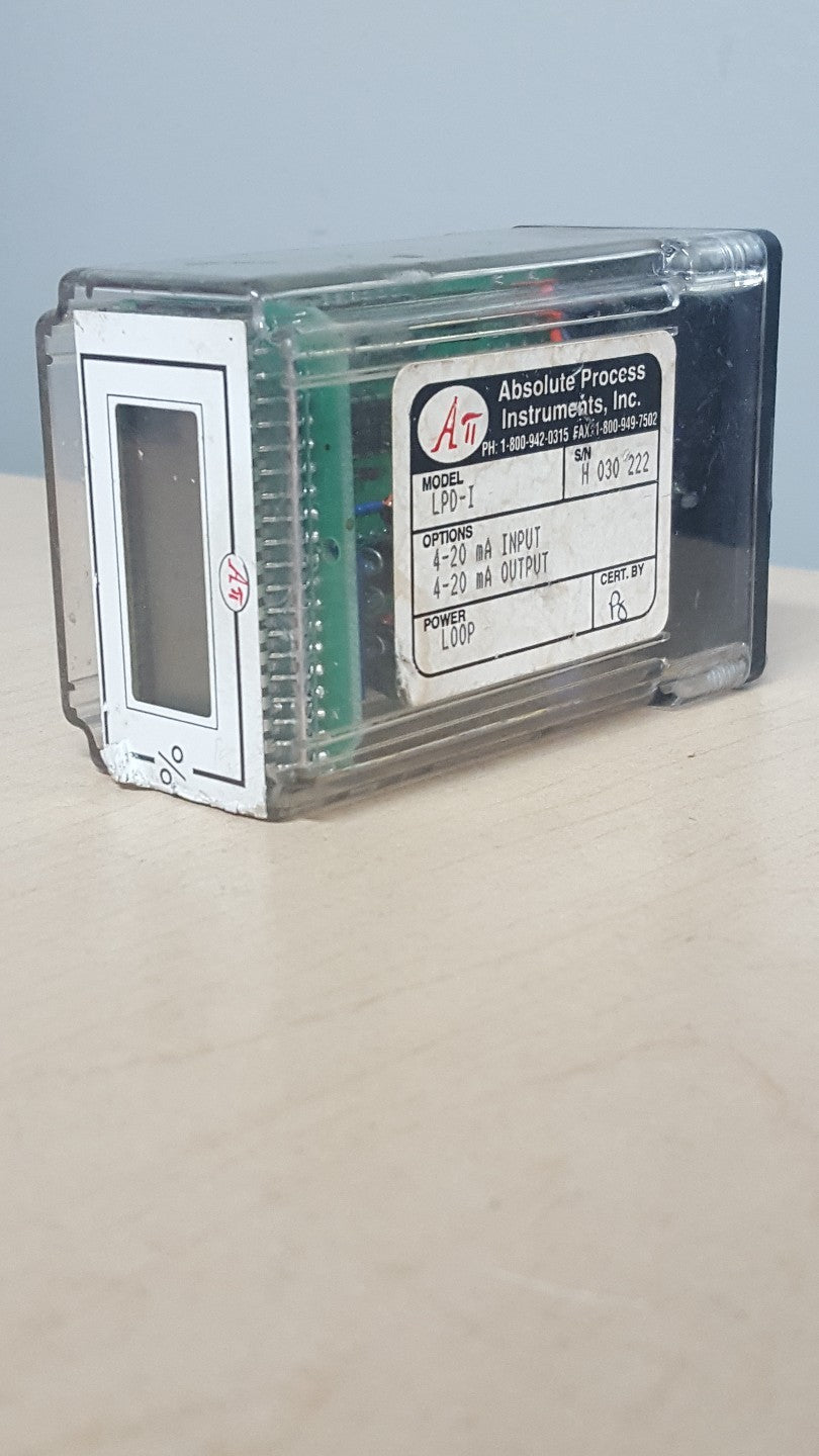 ABSOLUTE PROCESS INSTRUMENTS, INC. LPD-I POWER LOOP