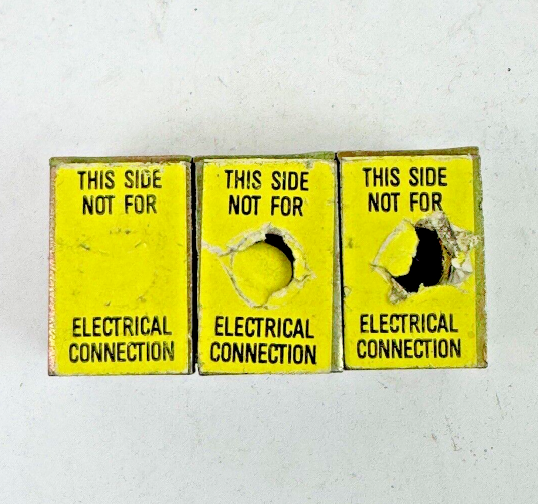 *LOT OF 3* - H04 - ELECTRICAL CONNECTIONS - LUGS