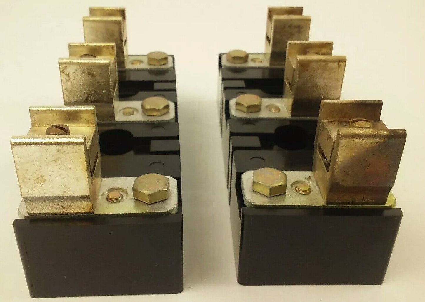 ALLEN BRADLEY 1491-N333 FUSE BLOCK,61-100A, 250- 600V, 3P, W/ X-410710, X-400656