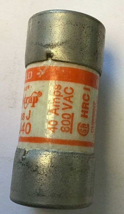 GOULD  AMP TRAP A4J40 FUSE 40A 600VAC CLASS J