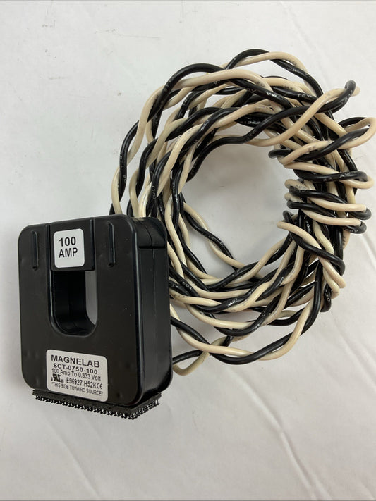 MAGNELAB SCT-0750-100 CURRENT SENSOR TRANSFORMER 100AMP TO 0.333 VOLT