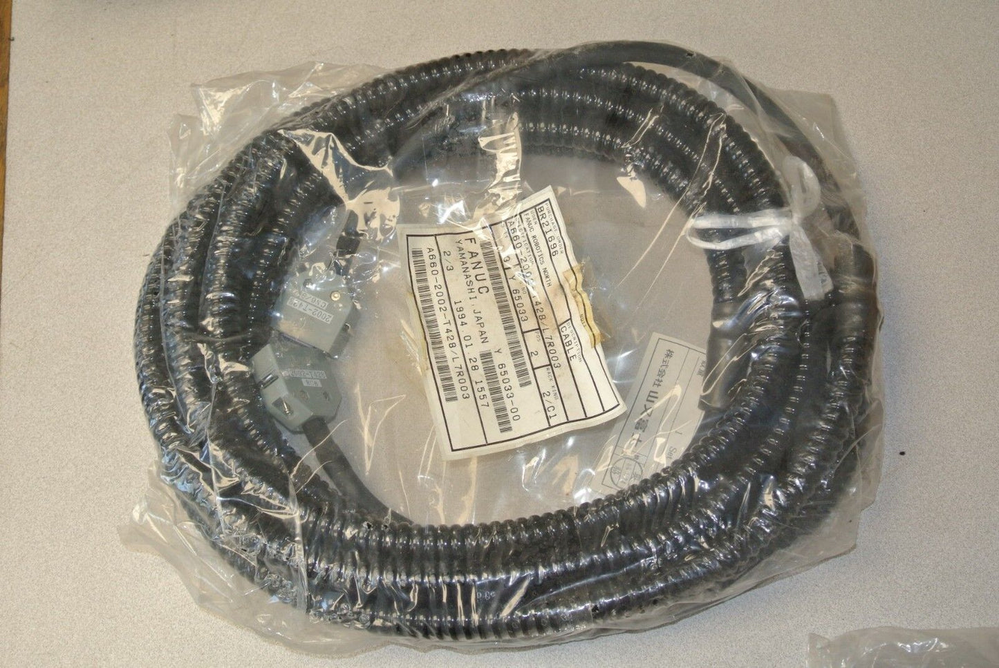 FANUC A660-2002-T428/L7 CABLE ASSEMBLY / NEW SURPLUS / FACTORY SEALED