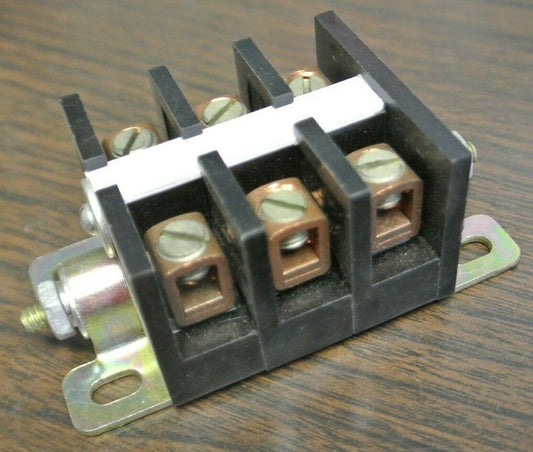SQUARE D 9080 TB-3 / THREE-CIRCUIT TERMINAL BLOCK / 50A / NEW SURPLUS