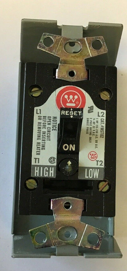 WESTINGHOUSE MST02SN 2POLE NEMA1 ENCL. SWITCH