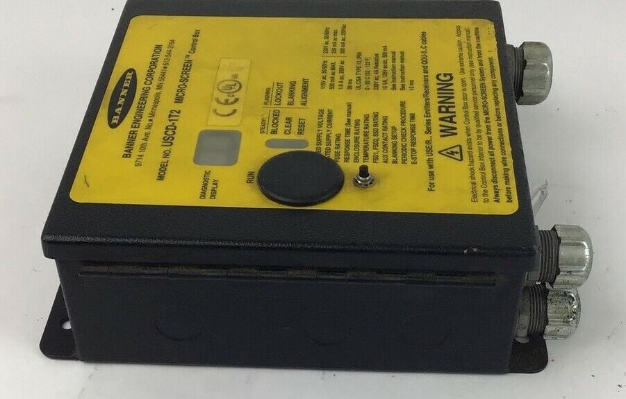 BANNER USCD-1T2 MICRO SCREEN CONTROL BOX