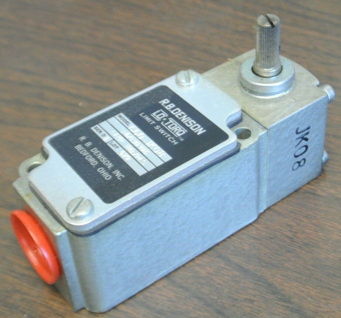 GOULD / R.B. DENISON / CG0-JK08 LIMIT SWITCH / NEW SURPLUS / CG0JK08