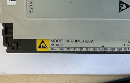 SCHNEIDER AUTOMATION AS-BMOT-202 MOTION MOD ENCDR/RSLVR REV.M