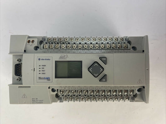 ALLEN BRADLEY 1766-L32BWA MICROLOGIX 1400 CONTROLLER SER A REV F FRN 05 24VDC