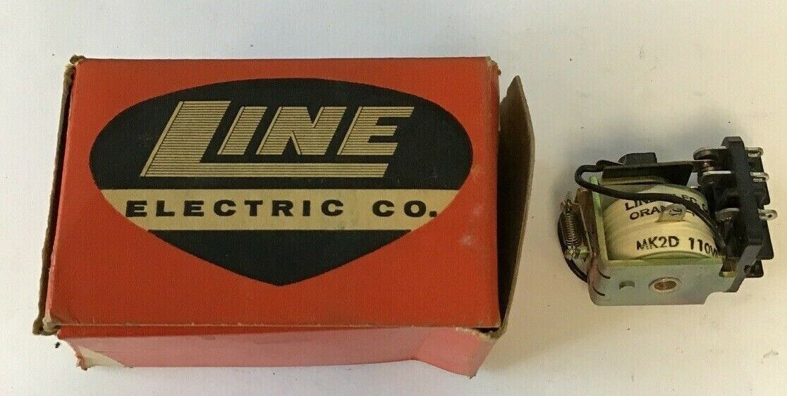 LINE ELECTRIC MK2D RELAY 110VDC