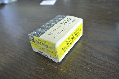 ALLEN-BRADLEY 1495-G4 - N.C. CONTACT, SIZE 4 - EARLY BREAK - NEW SURPLUS