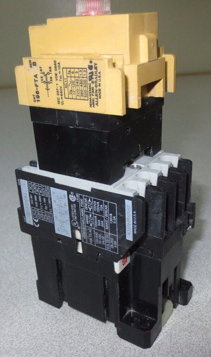ALLEN-BRADLEY 700-F310A1 Ser. C - RELAY, 120/110 VAC w/ 196-FTA TIMER