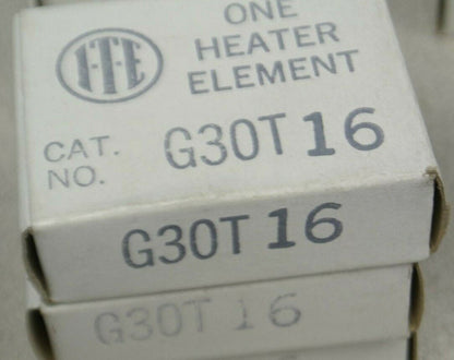 LOT of 2 / I-T-E / GOULD / G30T16 OVERLOAD HEATER ELEMENT / NEW SURPLUS