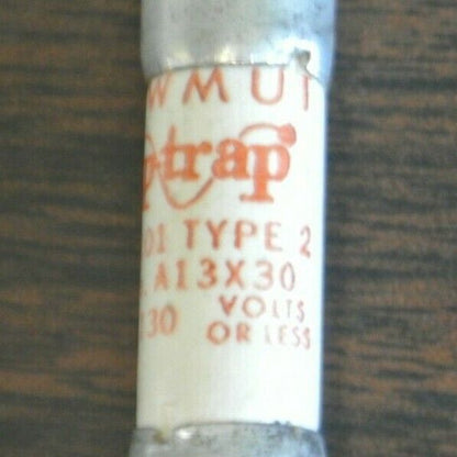 SHAWMUT A13X30 AMP-TRAP® FUSE / 30A / 130V / NEW SURPLUS / EACH